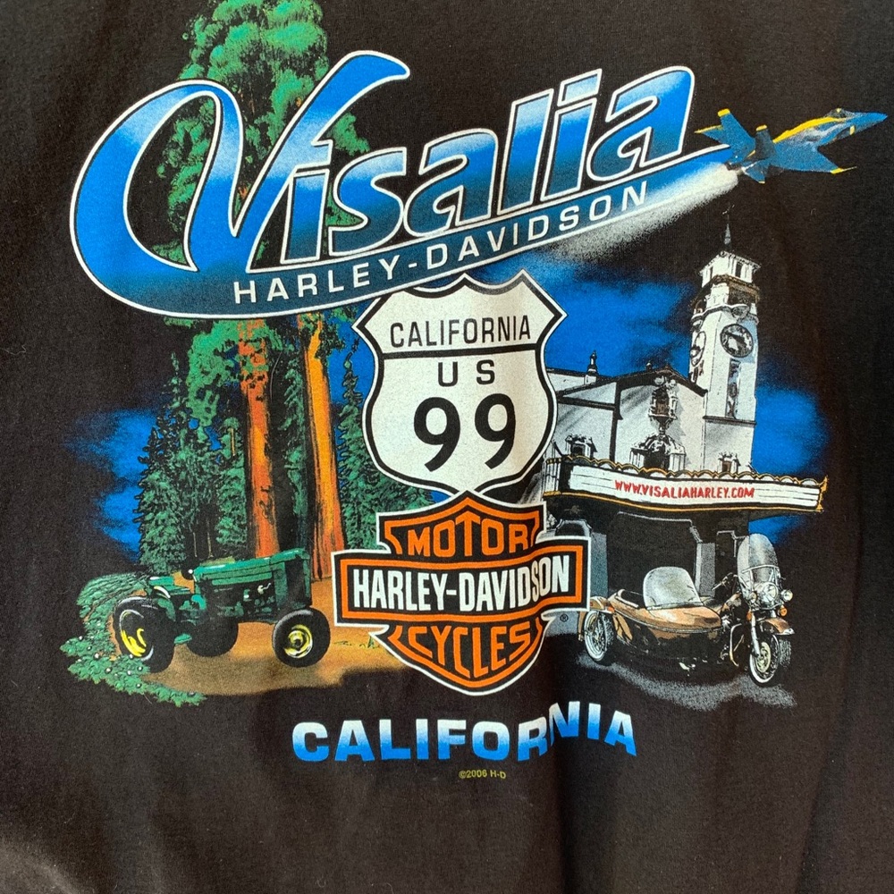 NWOT Harley Davidson Shop graphics t-shirt